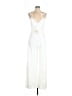 Nookie Solid White Jumpsuit Size L - photo 1