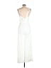 Nookie Solid White Jumpsuit Size L - photo 2
