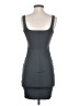 Express Solid Gray Casual Dress Size XS - photo 2