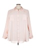 Torrid 100% Polyester Pink Long Sleeve Blouse Size 4X Plus (4) - photo 1