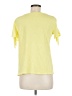 Talbots 100% Cotton Yellow Short Sleeve Top Size M - photo 2