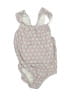 Unbranded Paisley Gray Purple One Piece Swimsuit Size 3 - photo 1
