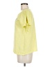 Talbots 100% Cotton Yellow Short Sleeve Top Size M - photo 5