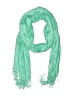 Unbranded 100% Viscose Teal Green Scarf One size - photo 1