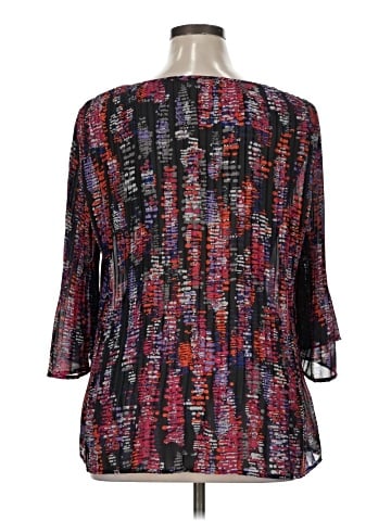 Fashion Bug 3/4 Sleeve Blouse (view 2)