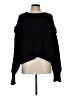 Treasure & Bond Solid Black Pullover Sweater Size L - photo 1