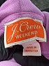 Weekend 100% Cotton Pink Sweatshirt Size S - photo 7