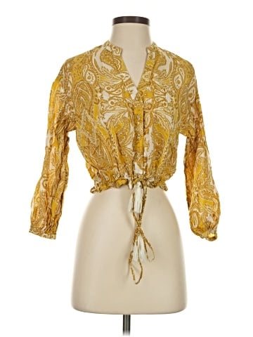 Cara Cara 3/4 Sleeve Blouse (view 1)