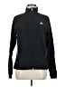 Adidas 100% Polyester Solid Black Track Jacket Size M - photo 1