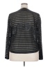 Overland 100% Polyester Stripes Black Jacket Size 2X - photo 2