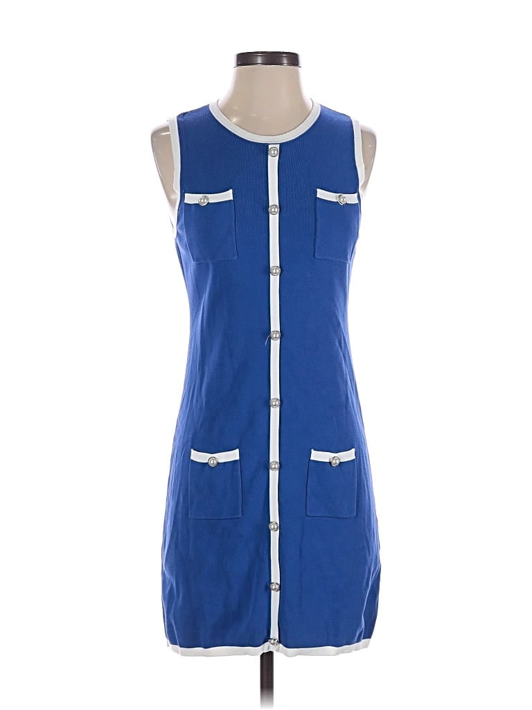 Pre-owned Zesica Casual Dress In Blue