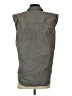 Babaton 100% Cotton Gray Sleeveless Button-Down Shirt Size XS - photo 2