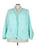 Lane Bryant Teal Blazer Size 24 - photo 1