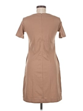 brown dress uniqlo Sommer Strapless Poplin Midi Dress in Cinnamon By DISSH main image 1