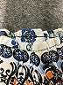 Unbranded Print Blue Casual Pants Size XS (estimated) - photo 7