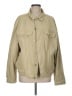 Princess Polly 100% Cotton Solid Tan Jacket Size Med - Lg - photo 1