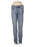Zara Basic Stripes Blue Jeans Size 4 - photo 1
