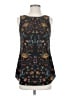 CAbi 100% Polyester Black Sleeveless Blouse Size XS - photo 1