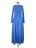 MSK Blue Casual Dress Size M - photo 1