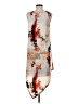 Bar III 100% Polyester Graphic Tan Casual Dress Size S - photo 2