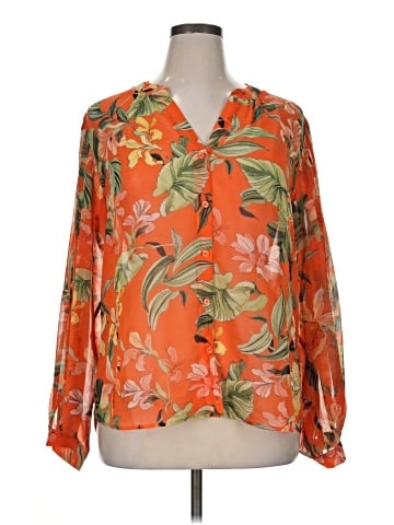 Chico's Long Sleeve Blouse (view 1)