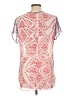 CAbi Pink Short Sleeve Blouse Size L - photo 2