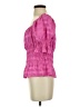 Unbranded 100% Polyester Pink Short Sleeve Blouse Size S (estimated) - photo 5