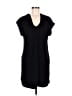 Max Studio Solid Black Casual Dress Size M - photo 1