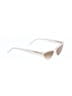 Assorted Brands Ivory Gray Sunglasses One size - photo 1