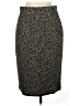 Carolina Herrera Animal Print Black Formal Skirt Size 6 - photo 1