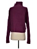 Open Edit Purple Turtleneck Sweater Size S - photo 2