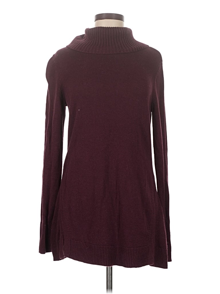 Pre-owned H By Halston Casual Dress In Burgundy