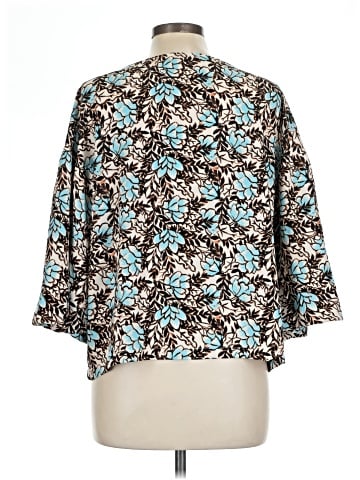 Elizabeth and James 3/4 Sleeve Blouse (view 2)