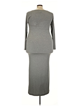 skims dress grey Skims Grey Soft Lounge Dress – Continuiti main image 1