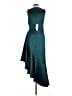 Eliza J 100% Polyester Teal Cocktail Dress Size 10 - photo 2