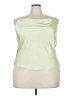 Worthington 100% Polyester Green Sleeveless Blouse Size XXL - photo 1
