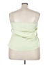 Worthington 100% Polyester Green Sleeveless Blouse Size XXL - photo 2