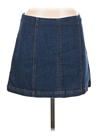 No Boundaries Denim Skirt (view 1)
