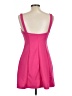 Shein Solid Pink Cocktail Dress Size L - photo 2