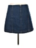 No Boundaries 100% Polyester Blue Denim Skirt Size 11 - 13 - photo 2