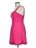 Shein Solid Pink Cocktail Dress Size L - photo 5