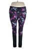 Ideology Graphic Purple Active Pants Size 2X - photo 1