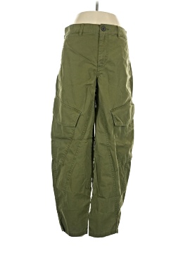 Madewell The Barrel-Leg Utility Pant in Garment-Dyed Twill (view 1)