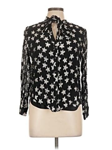 Ultra Pink Long Sleeve Blouse (view 1)