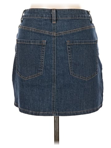 No Boundaries Denim Skirt (view 2)