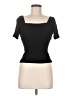 Lulus Black Short Sleeve Top Size M - photo 1