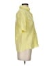Talbots Yellow Short Sleeve Blouse Size S - photo 4