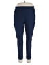 Worthington Solid Blue Active Pants Size 18 - photo 1