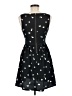Bar III 100% Polyester Hearts Black Casual Dress Size XS - photo 2