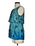CAbi 100% Silk Teal Sleeveless Silk Top Size S - photo 5